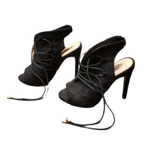 Laced Booties